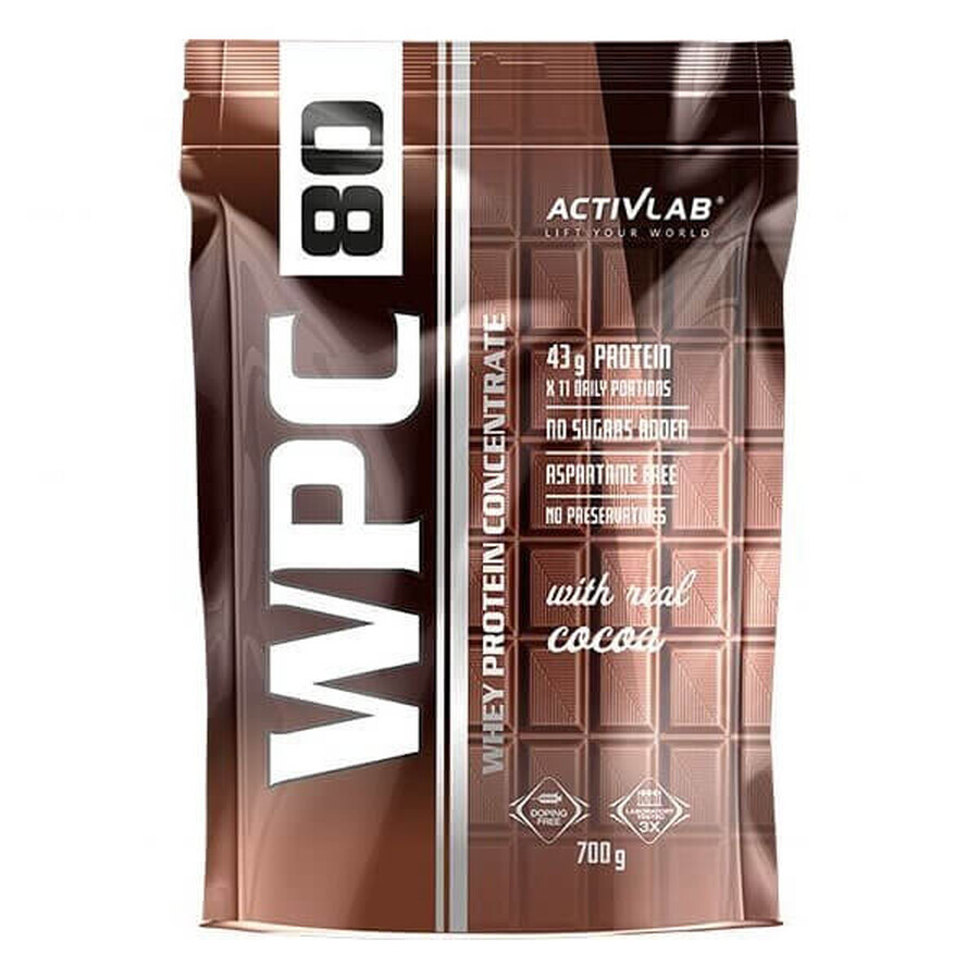 WPC 80 Chocolat standard avec truffes 700g