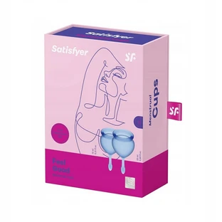 Set of menstrual cups Feel Good 15ml + 20ml dark blue