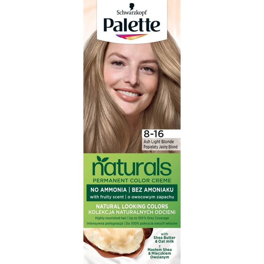 Palette Permanent Naturals Kleurcrème 8-16 As Licht Blond