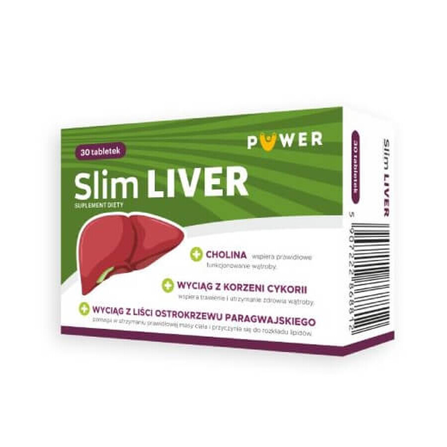 Puwer SlimLIVER, 30 comprimés
