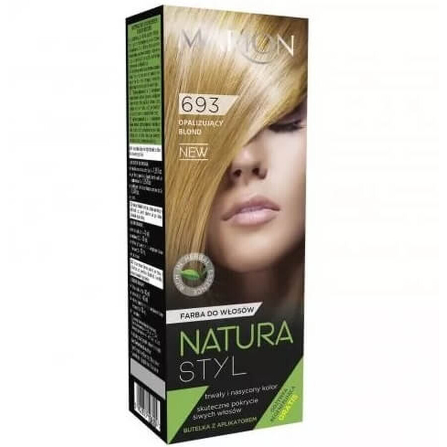 Marion 693 Opalizujcy Biondo Opalizujcy Colore a cera 80 ml + lavaggio 10 ml