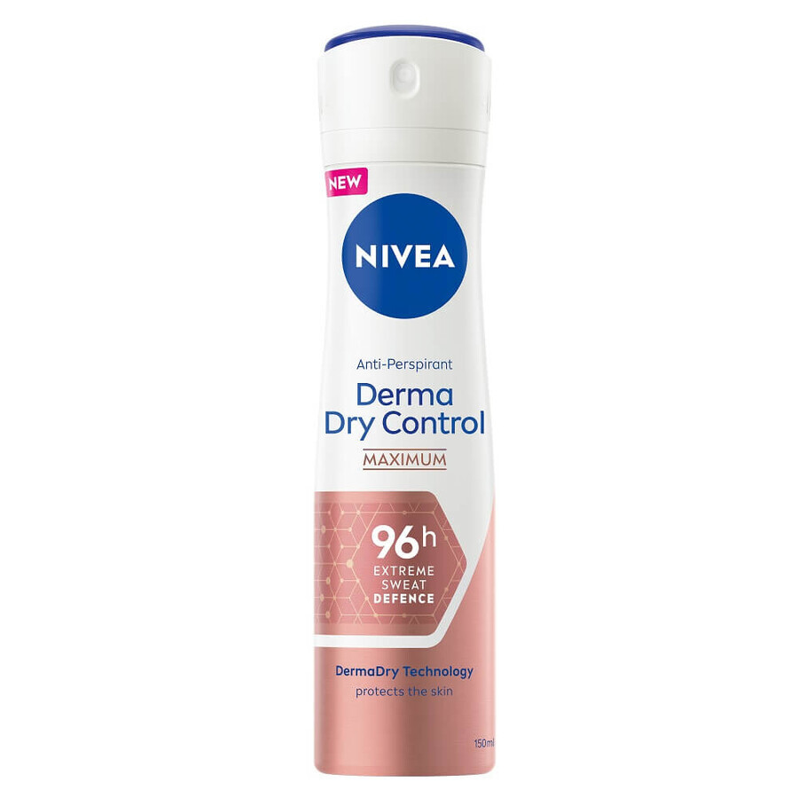 Nivea Derma Dry Control Antiperspirant Spray, 150ml