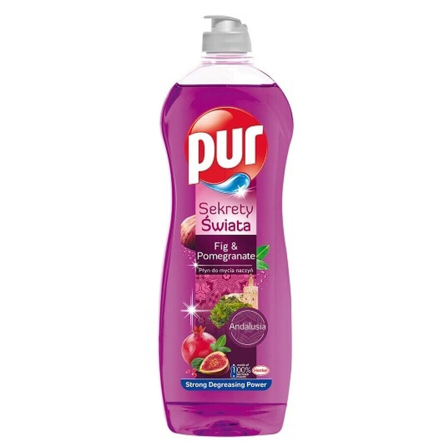 Cumpără Lichid de spălat vase Pur, Fig amp; Rodie, 750 ml Lichid de spălat vase Pur, Fig amp; Rodie, 750 ml