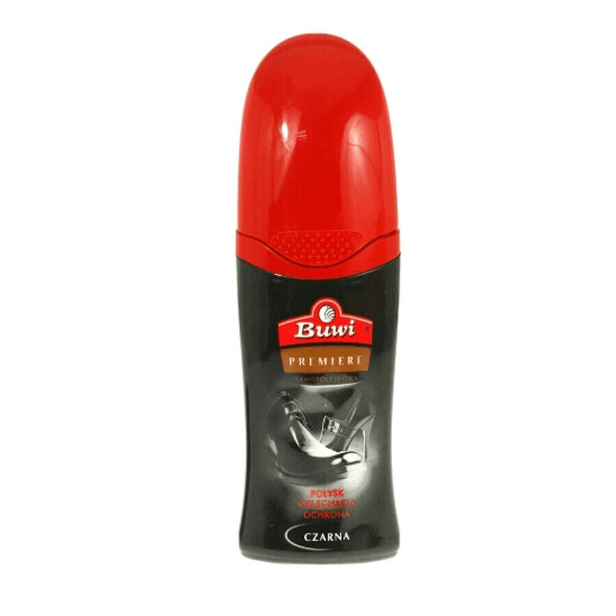 Buwi shoe polish, black, 60 ml