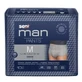 Seni Man Pants 5 Chonic Briefs, Medium, 10 pcs - Long term!