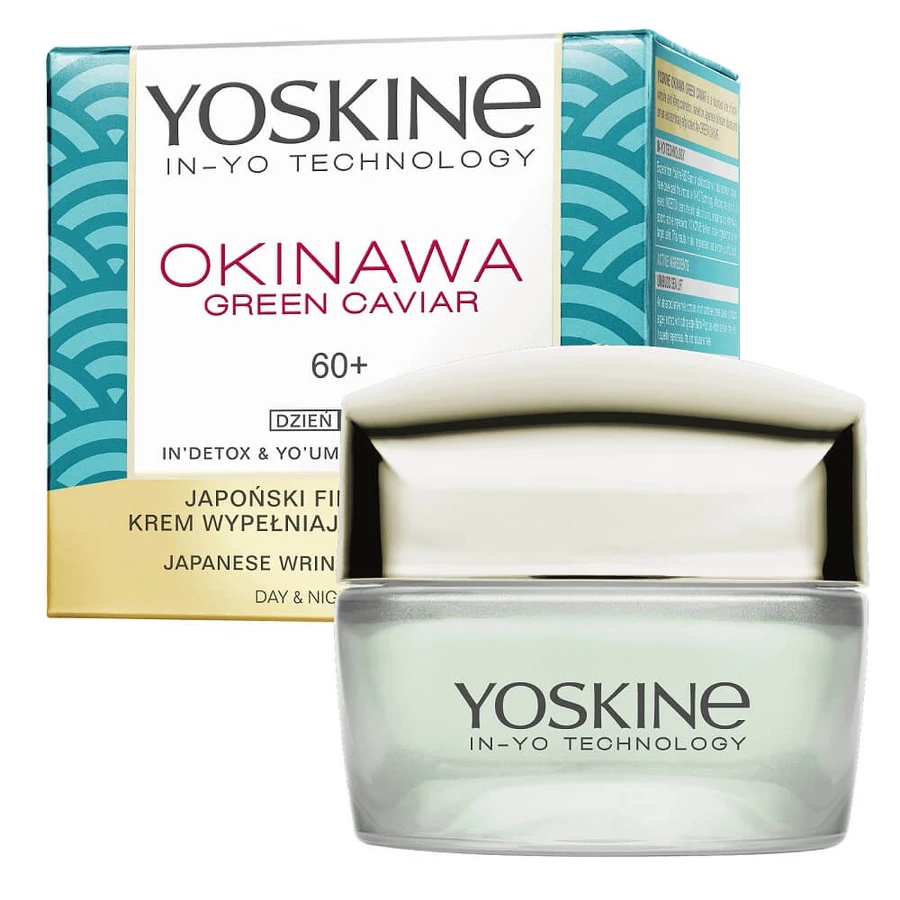 Yoskine Okinawa Groene Kaviaar Okinawa Groene Kaviaar Dag en Nacht Gezichtscrème 60+, 50ml