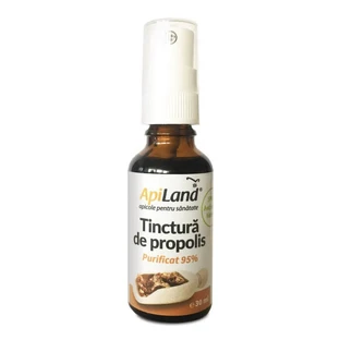 95% purified propolis tincture with spray, 30 ml, Apiland