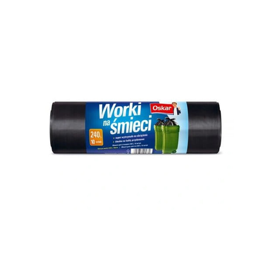 Buy Oskar, Garbage bags LD 240L, 10 pieces Oskar, Garbage bags LD 240L, 10 pieces