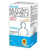 Apipol Farma Royal Jelly Mleczko Pszczele 300, bez cukru, smak pomarańczowy, 45 tabletek