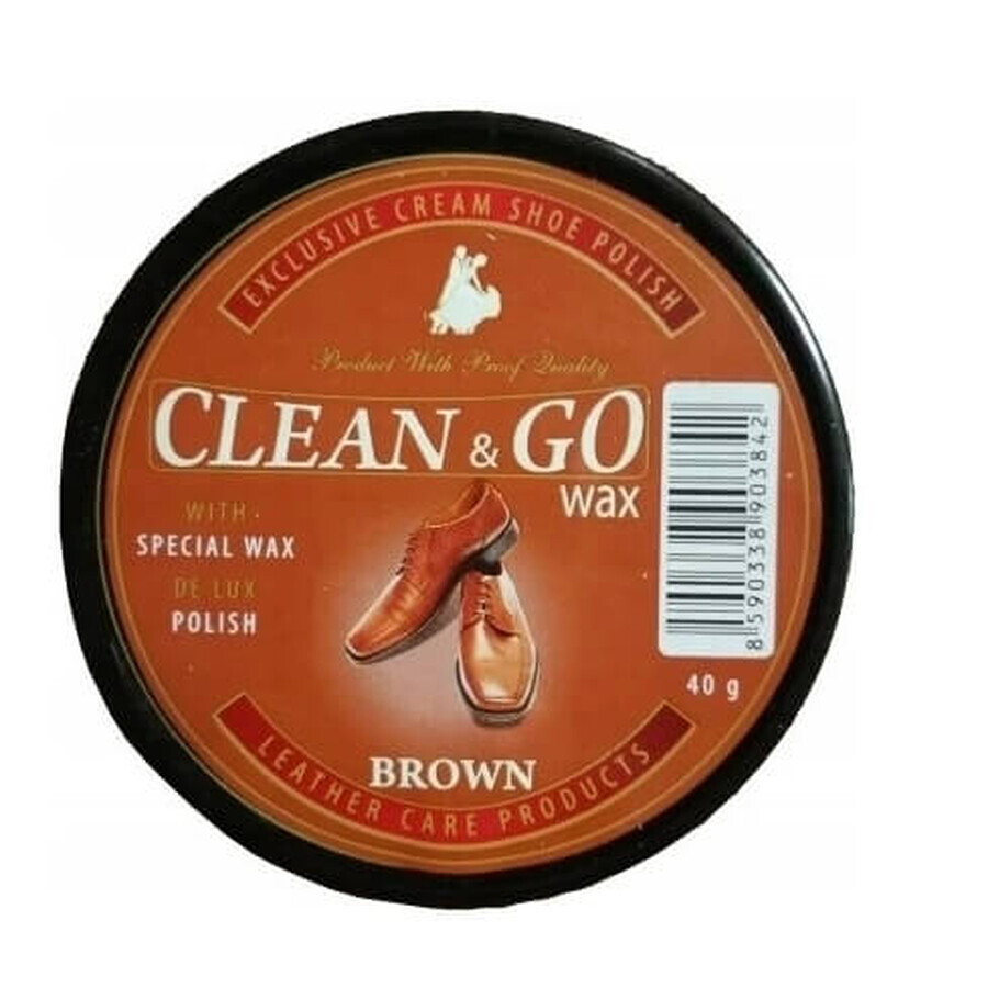 Buy Clean amp; Go shoe polish, 40g Clean amp; Go shoe polish, 40g