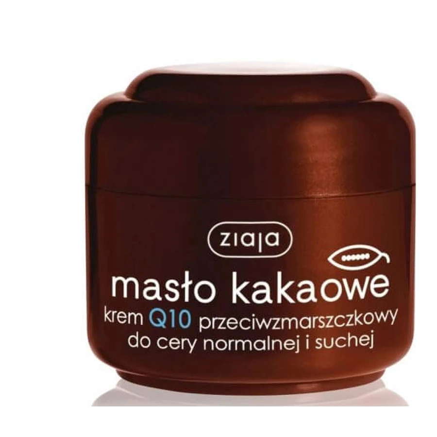 Ziaja, Maso Kakaowe, Q10 cream, anti-wrinkle, 50ml - Long-lasting!