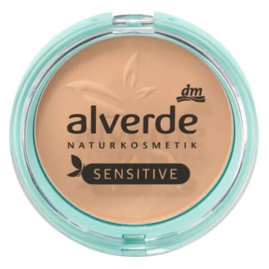 Alverde Sensitive Sensitive Polvere opacizzante Beige medio 02, 11g