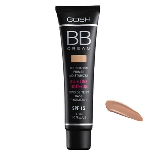 Gosh BB Cream Base en moisturiser in 1 03 warm beige, 30ml