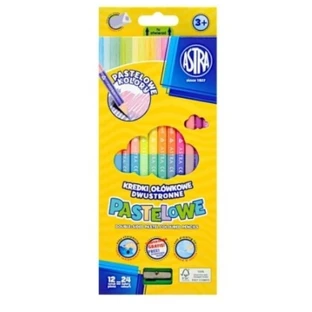 Astra, duplex potloden, 24 kleuren
