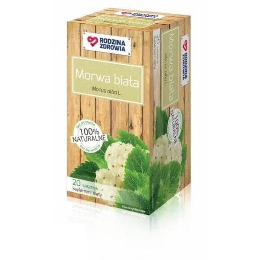 Family Health Mulberry Biaa hierbas para elaborar cerveza 20 bolsitas