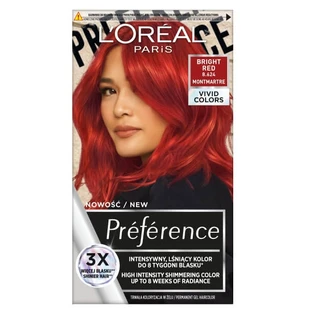L'Oreal Paris Preference Vivid Colours permanente kleur 8.624 Helderrood