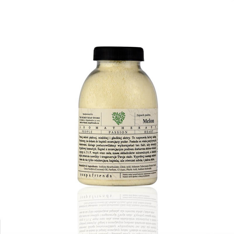 Boutique Savon amp;Friends Poudre de bain à la pastèque, 200g Savon amp;Friends Poudre de bain à la pastèque, 200g