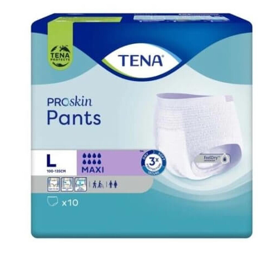 Buy Tena Pants ProSkin ProSkin chonic maxi panties L, 10 units - Long term! Tena Pants ProSkin ProSkin chonic maxi panties L, 10 units - Long term!