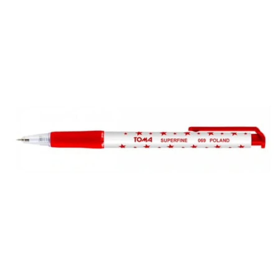 Bolígrafo automático Star, rojo