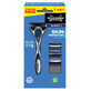 Wilkinson Hydro 5 Skin Protection Regular Interchangeable blade shaver 1 pc + 4 pcs refills