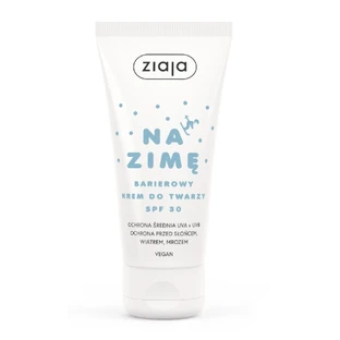 Ziaja na zim, Barrier Face Cream SPF 30, 50 ml - Langfristige Anwendung!