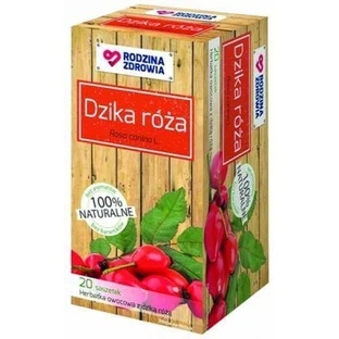 Family Health Té Rosa Silvestre Hierbas para infusión 20 bolsitas