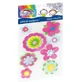 Flowers foam stickers