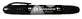 Dry erase marker black