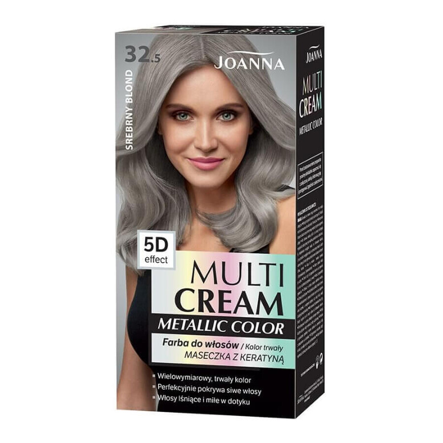 Joanna Multi Color Crema 5D Color Cera 32.5 Color Cera Rubio Plata