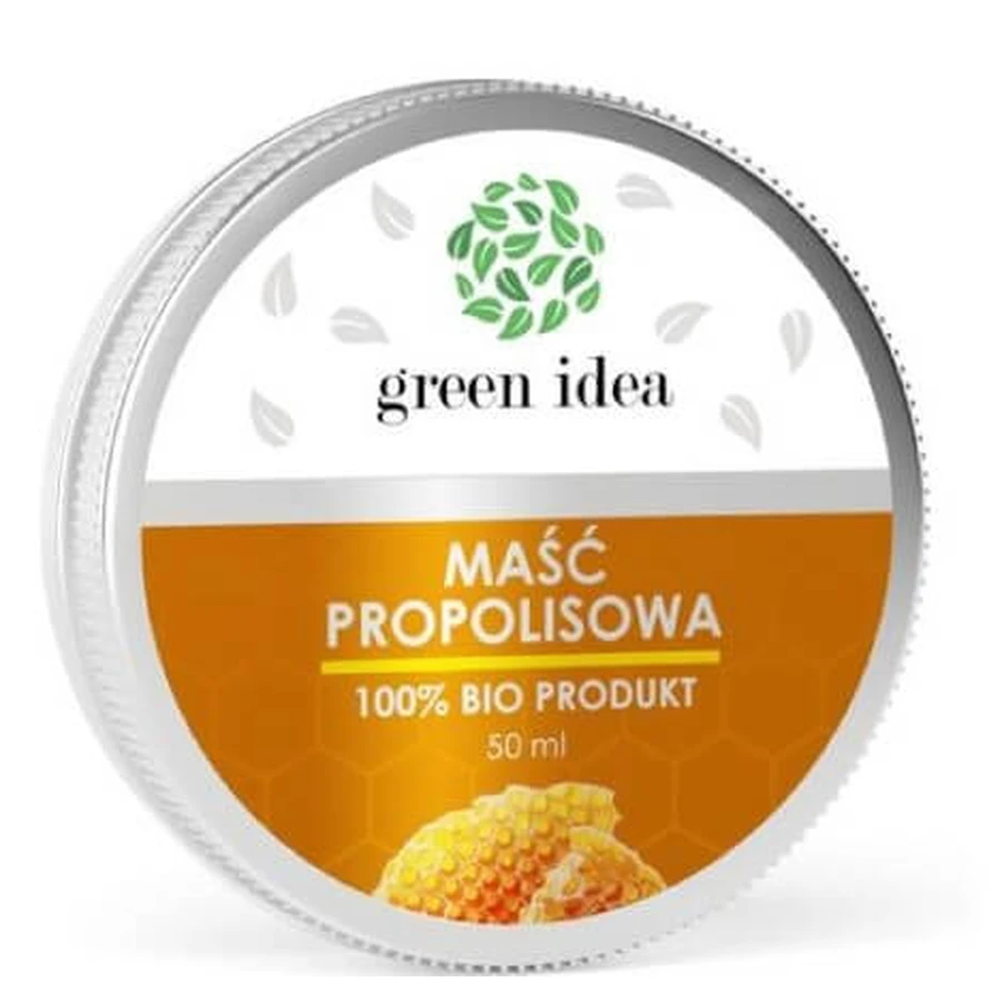 Unguent Propolis 100% Bio Produs Green Idea, 50 ml