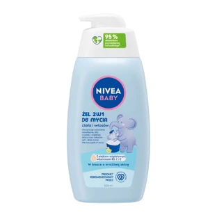 Nettoyant corps et cheveux Nivea Baby el 2in1, 500ml