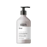 L'Oreal Professionnel Serie Expert Silver Silver Series Shampoo für graues und gebleichtes Haar, 500ml