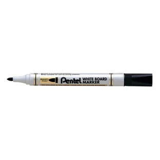 Pentel, Whiteboard-Marker, trocken abwischbar, schwarz