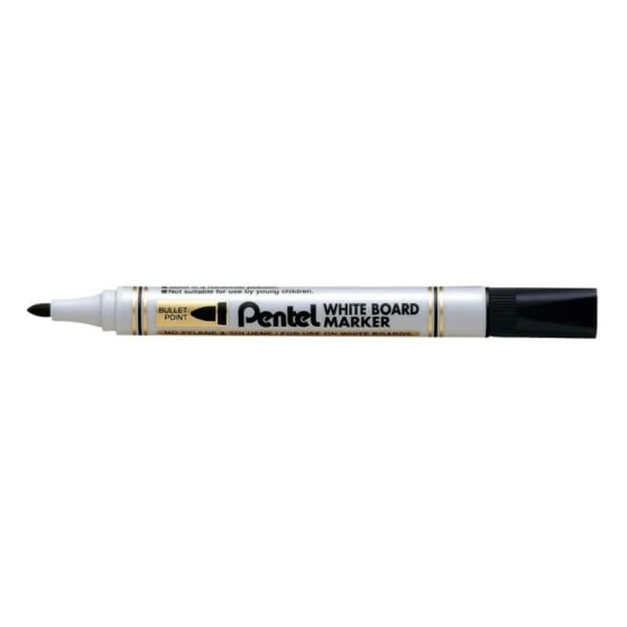 Pentel, Droogwisbare whiteboardmarker, zwart
