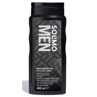 Solimo, Active Carbon, gel de ducha para hombre, 400ml