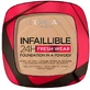 L'Oreal Paris Infaillible 24H Fresh Wear Foundation In A Powder Mattifying Foundation 140 Golden Beige, 9g