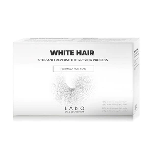 Tratamiento anti-canas para hombres White Hair, 20 ampollas, Labo