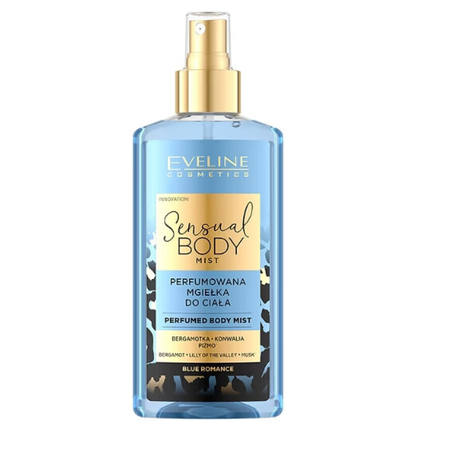 Eveline Bruma Corporal Sensual Romance Azul, 150 ml