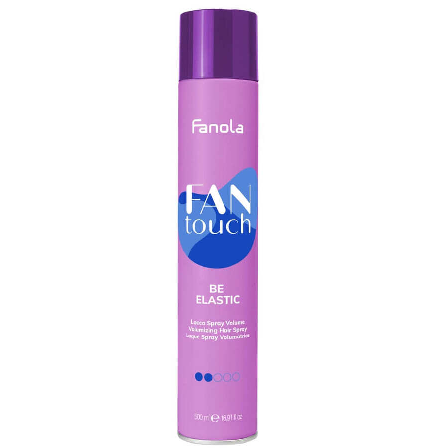 Fanola FanTouch Be Elastic Hairspray adaugă volum, 500ml