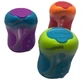 Sacapuntas de doble recipiente