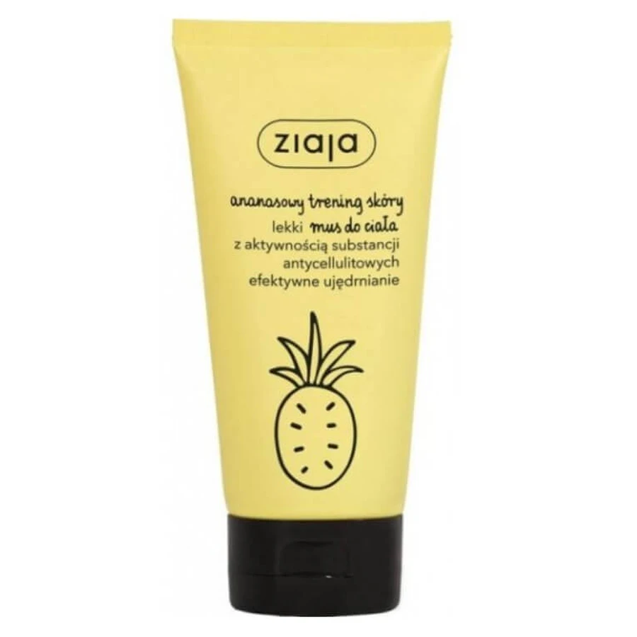 Ziaja, Ananas Light Body Mousse, 160 ml - Lang houdbaar!