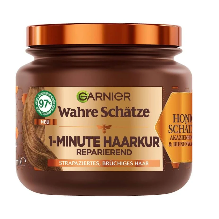 Garnier, True Treasures 1-Minute Wax Mask, 340ml