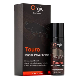 Orgie Touro Touro Taurine Power Erection Enhancing Cream, 15ml