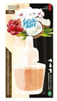 Fresh amp; More, cartuccia deodorante per ambienti, cocco amp; mandorla ciliegia, 19 ml