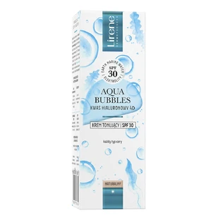 Lirene Aqua Bubbles Toning Cream SPF30, 30 ml