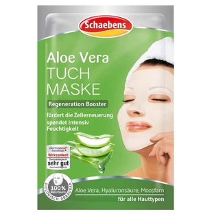 Schaebens, Mască de față cu extract de aloe vera, 1 buc