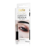 Delia Wenkbrauw Expert One-step express wenkbrauw henna 1.0 zwart, 6ml