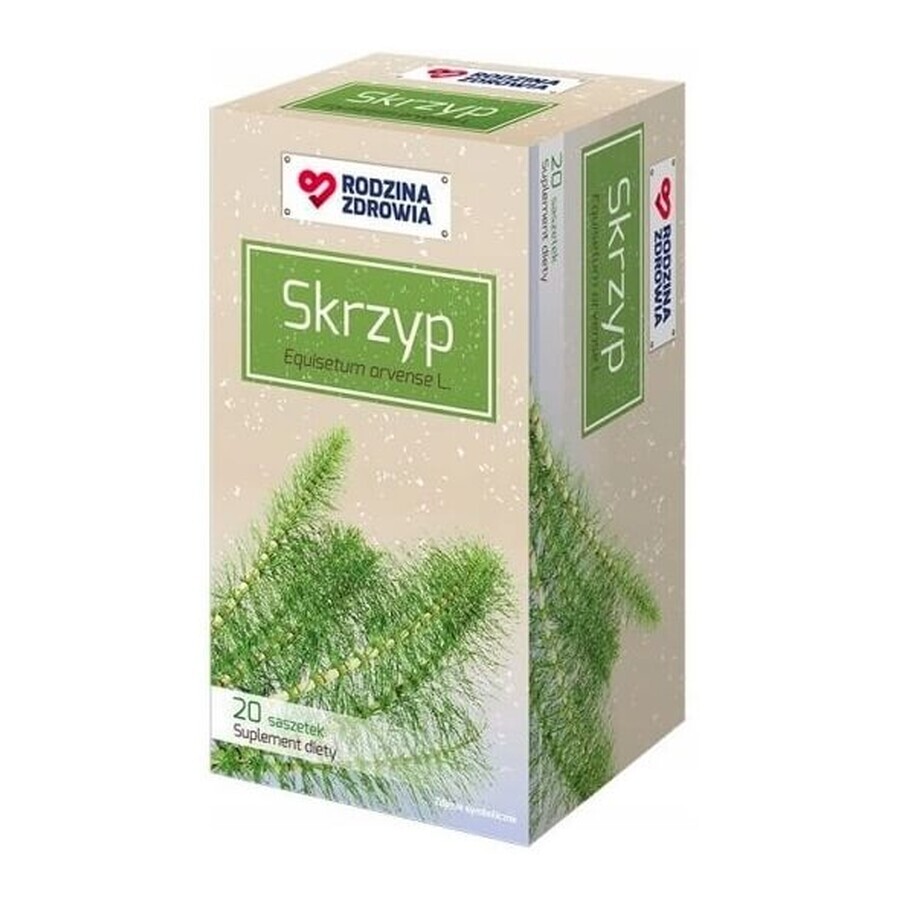 Rodzina Zdrowia Equiseto, erbe per infusione, 20 bustine