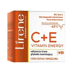 Lirene, C+E Revitalizing Day&Night Deep Moisturizing Cream, 50 ml