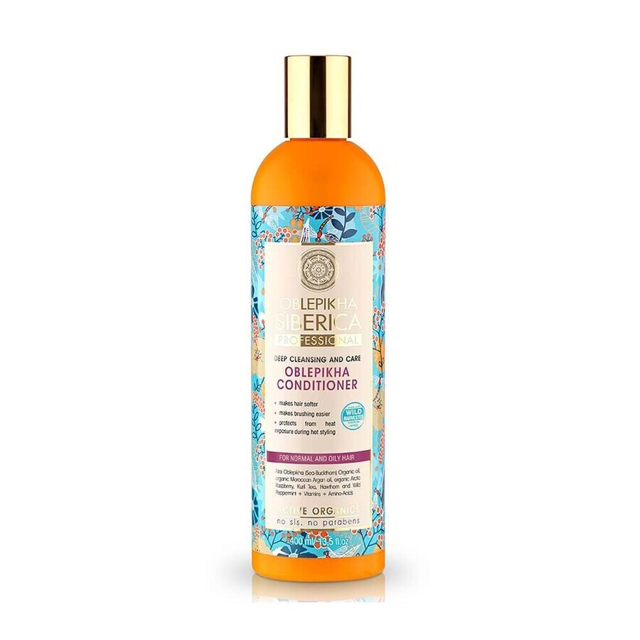 Natura Siberica Oblepikha Professional Rokitnikov Conditioner für normales und durchlässiges Haar, 400ml